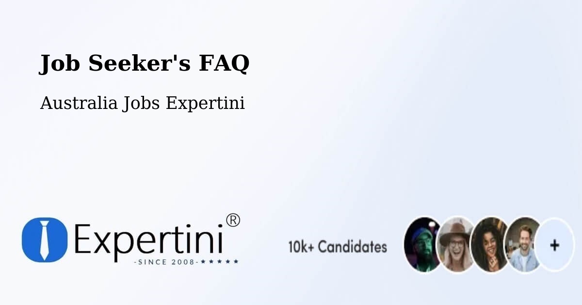 Job Seeker FAQ – Finley - Australia Jobs Expertini