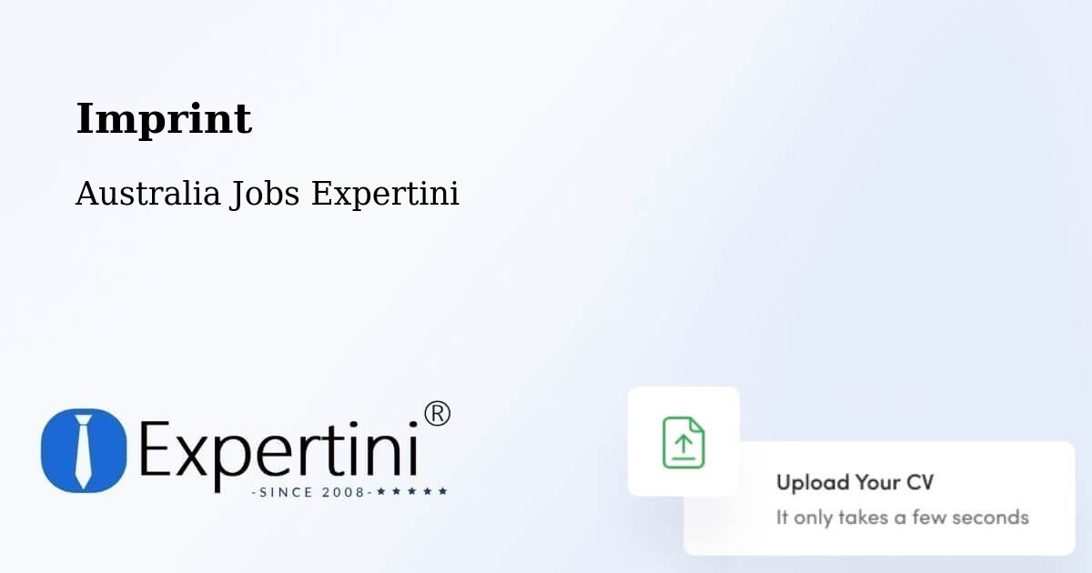Imprint – Finley - Australia Jobs Expertini